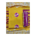 Aansh Fashion Handprinted Batik Cotton Dress Material Set